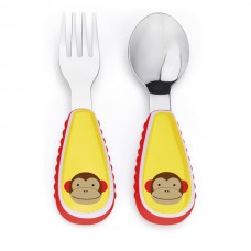 Skip Hop Zootensils Kids Fork & Spoon Monkey